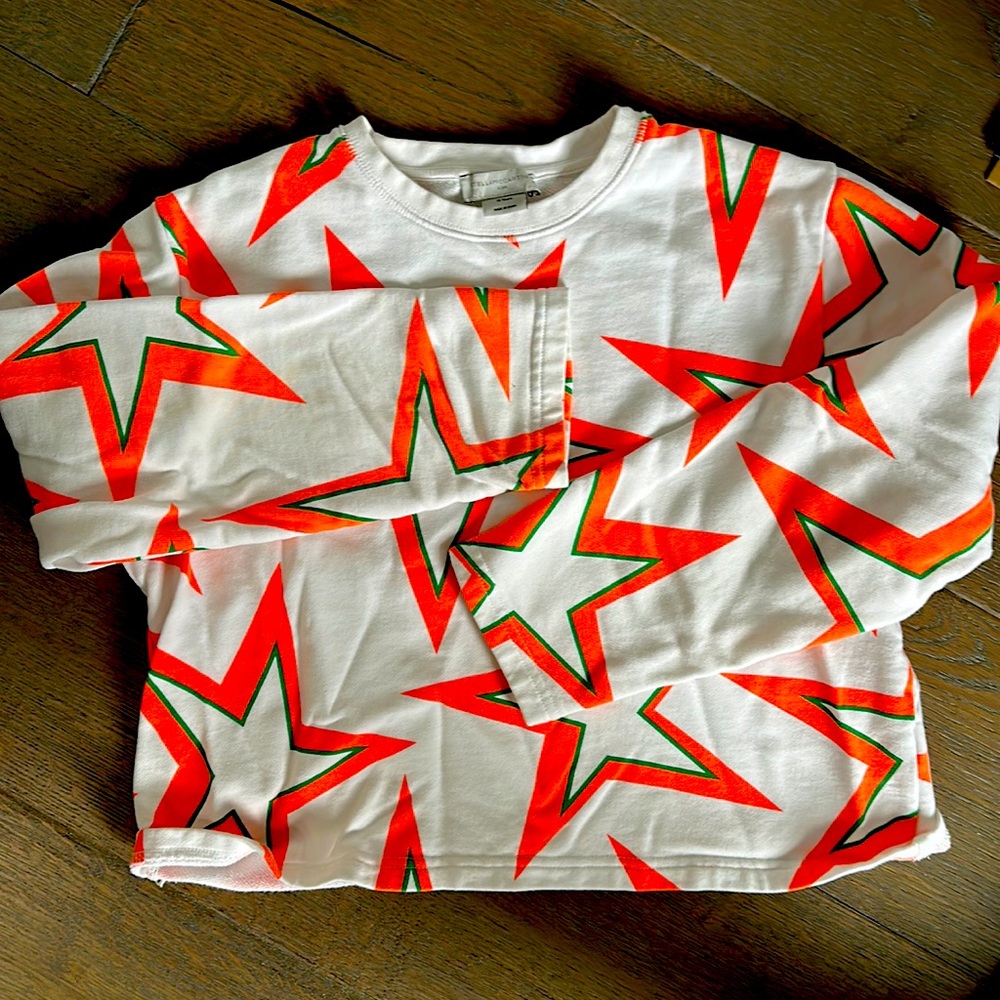Girls 14 crop sweatshirt